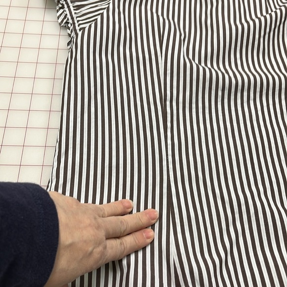 GAP Black and White Striped Blouse - Picture 10 of 16